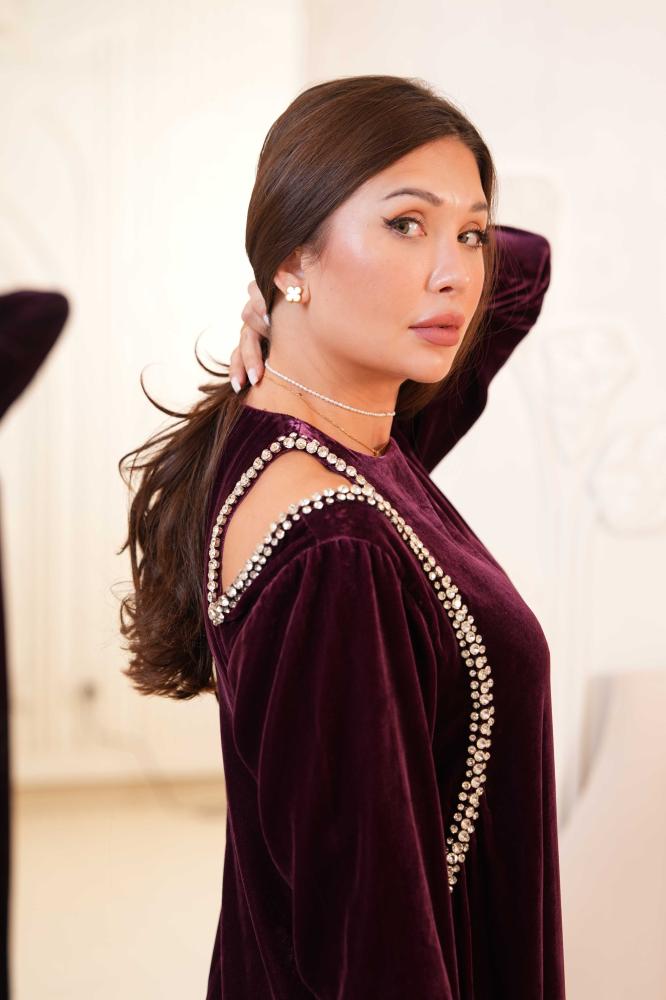 Plum Elegance Dress