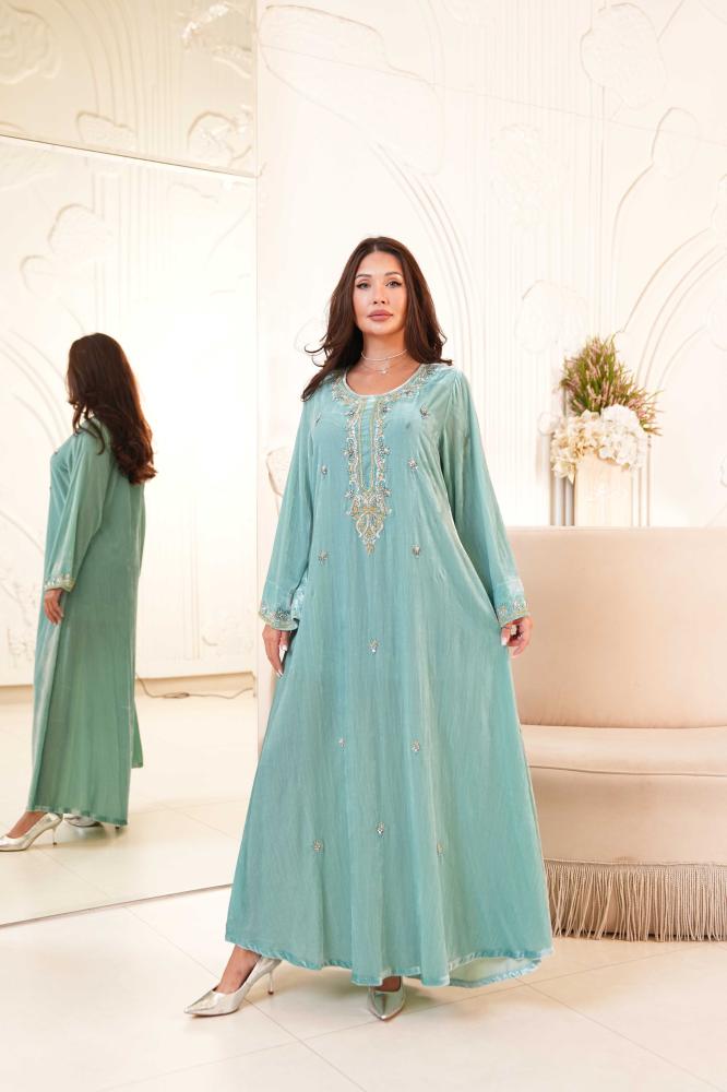 Sea Foam Shimmer Dress