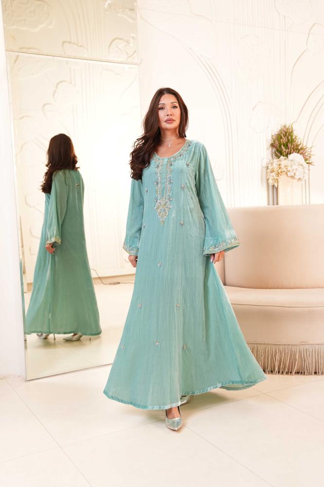Sea Foam Shimmer Dress