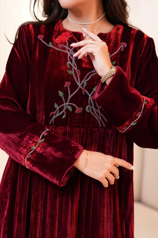 Crimson Velvet Bloom