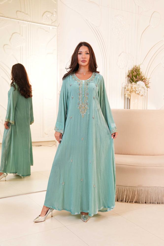 Sea Foam Shimmer Dress