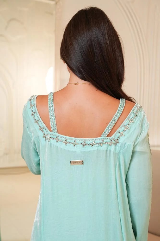 Mint Breeze Gown