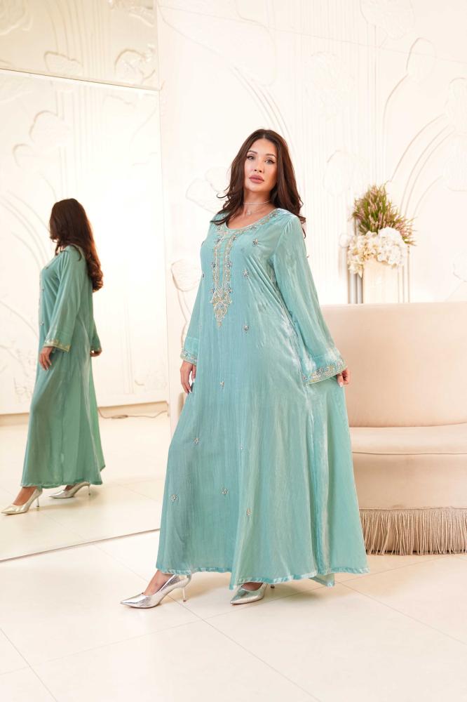 Sea Foam Shimmer Dress