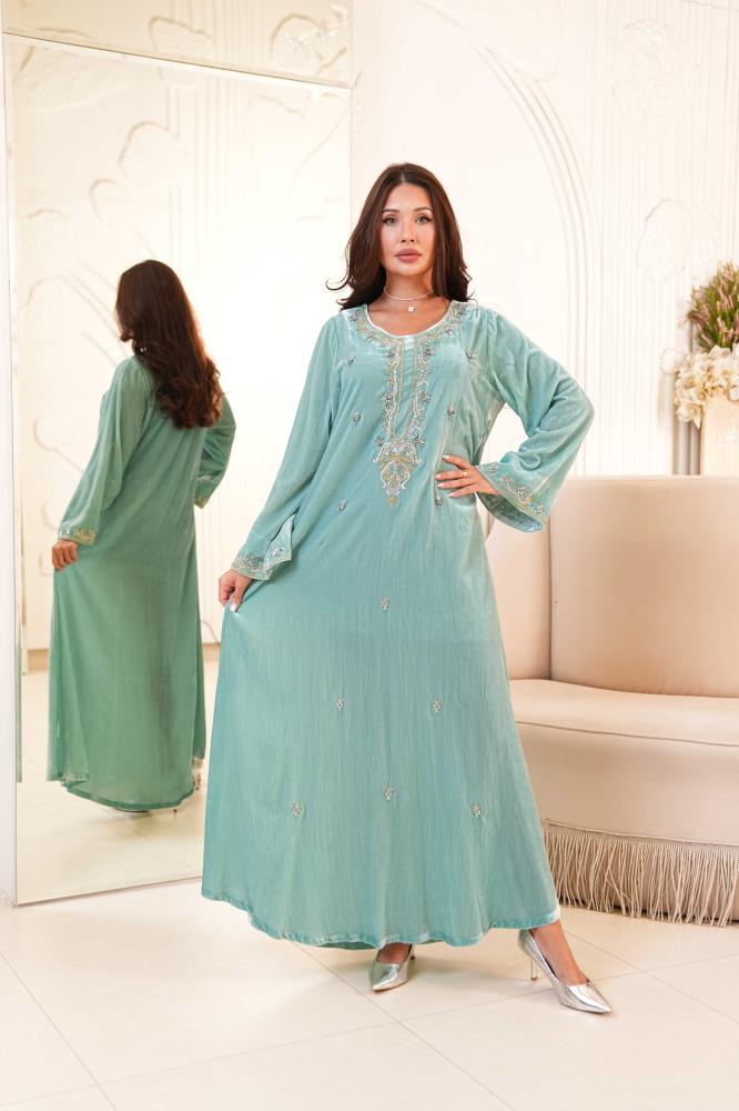 Sea Foam Shimmer Dress