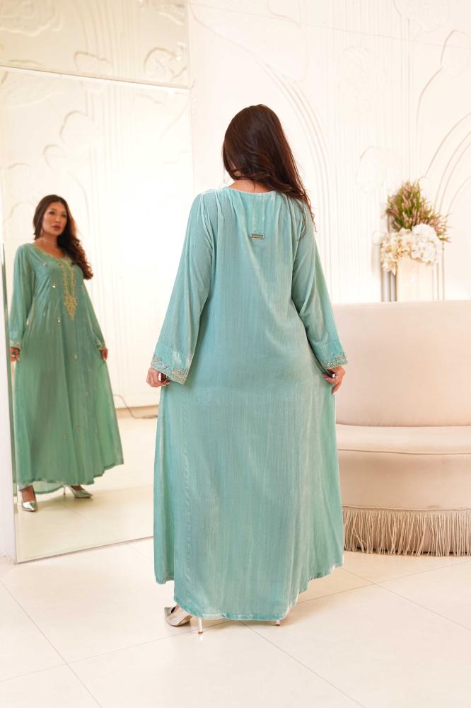 Sea Foam Shimmer Dress