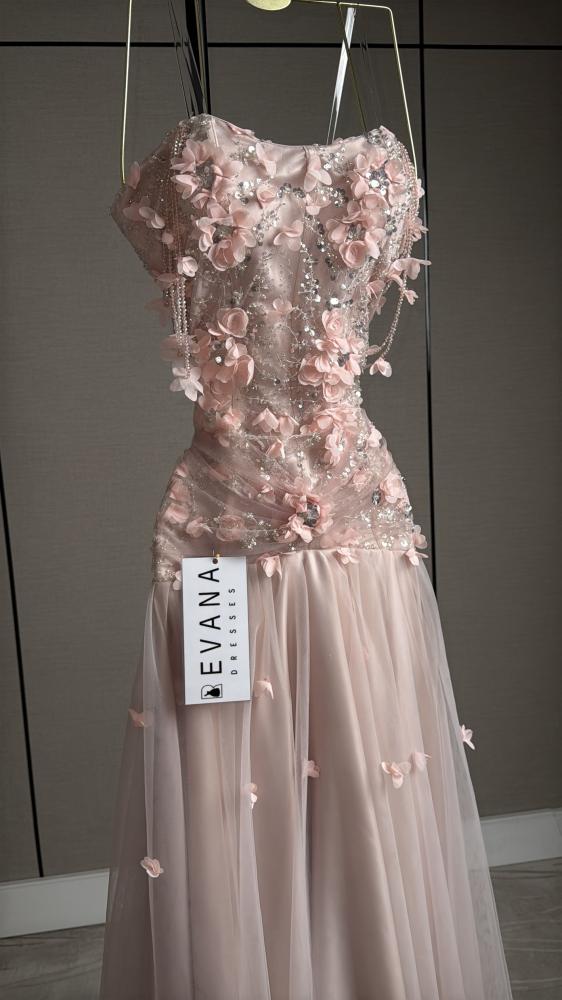 فستان سهره وردي