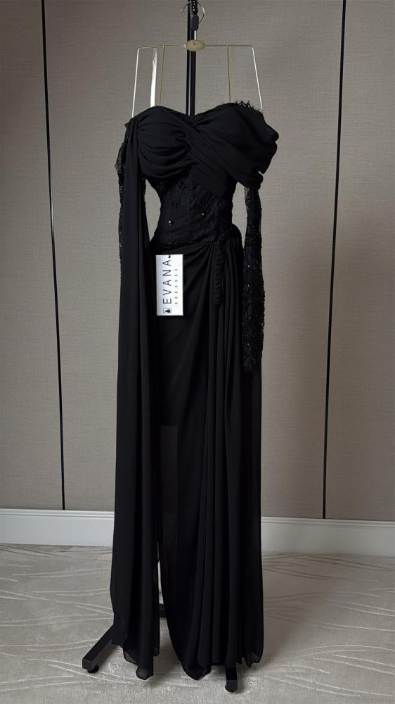 فستان اسود سهره