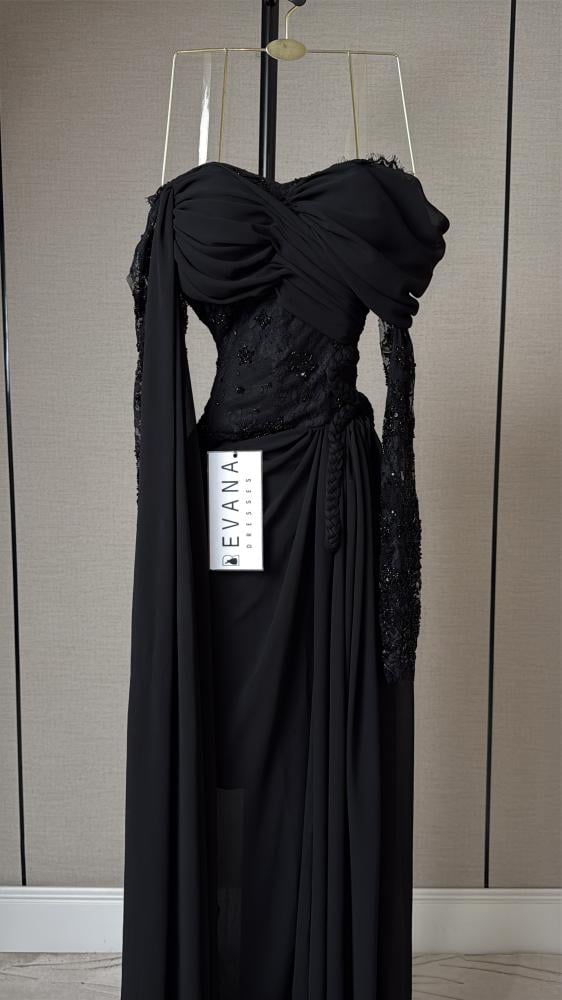 فستان اسود سهره