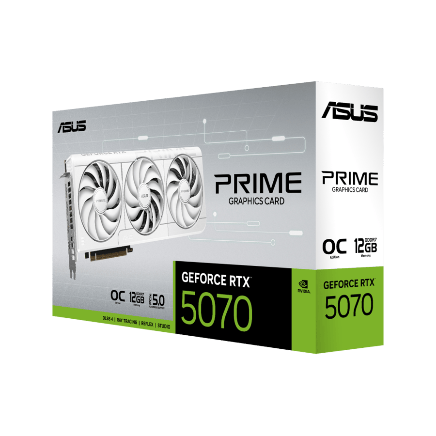 RTX 5070 12GB ASUS PRIME WHITE