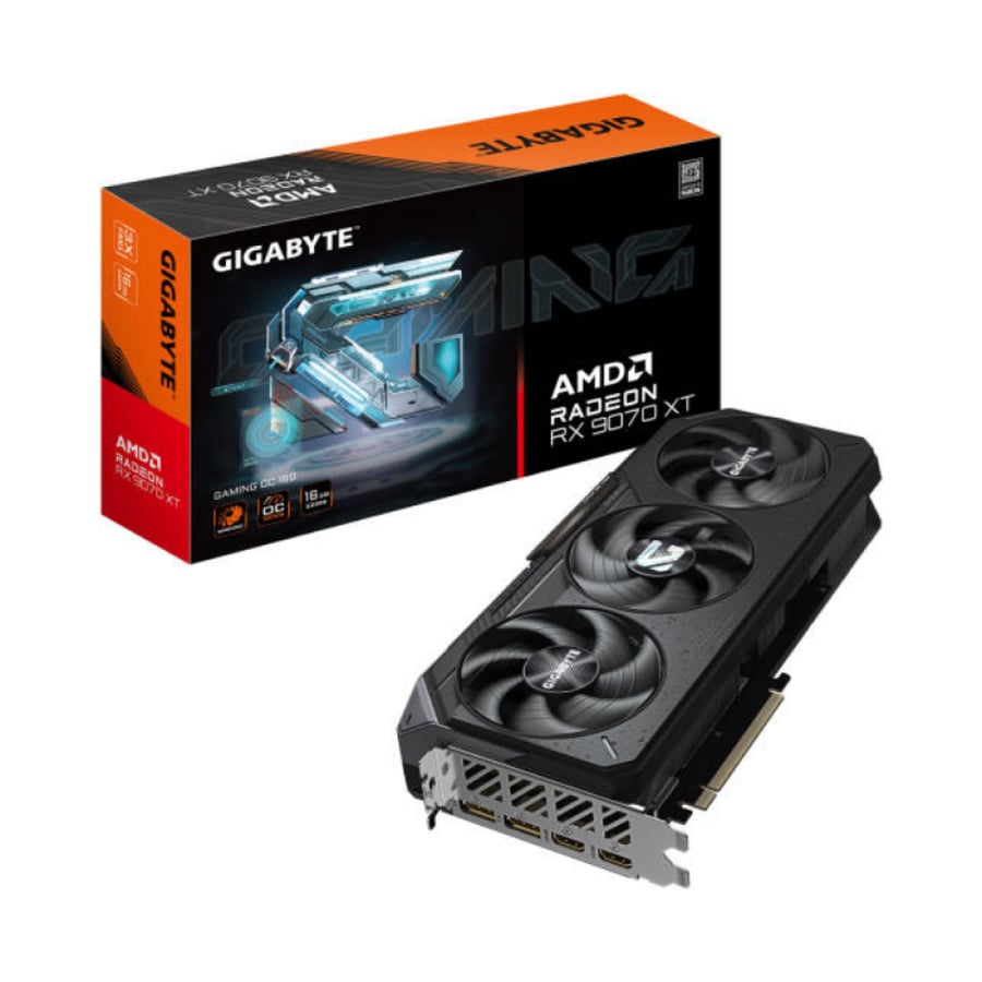 كرت شاشة جيجابايت - GIGABYTE Radeon RX 9070 XT GAMING OC 16GB