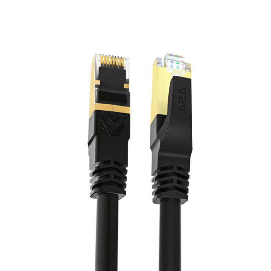 كيبل شبكة CAT8 عالي السرعة 80 متر بسرعة 40Gbps ومنفذ RJ45