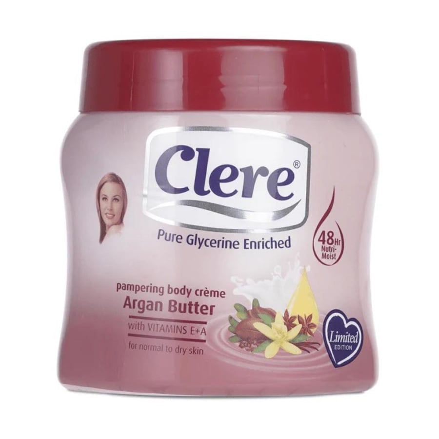 Body cream with argan butter from Clear - 500ml