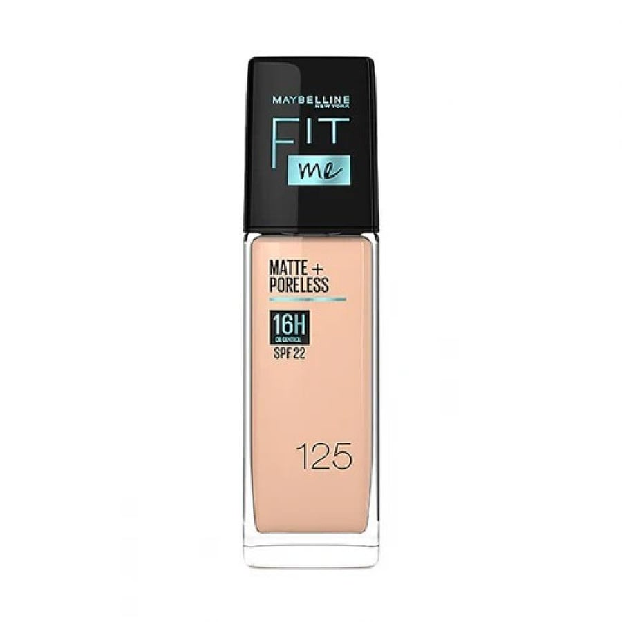 Liquid foundation cream foundation Fit Me Matte+ poreless with sun protection factor SPF22