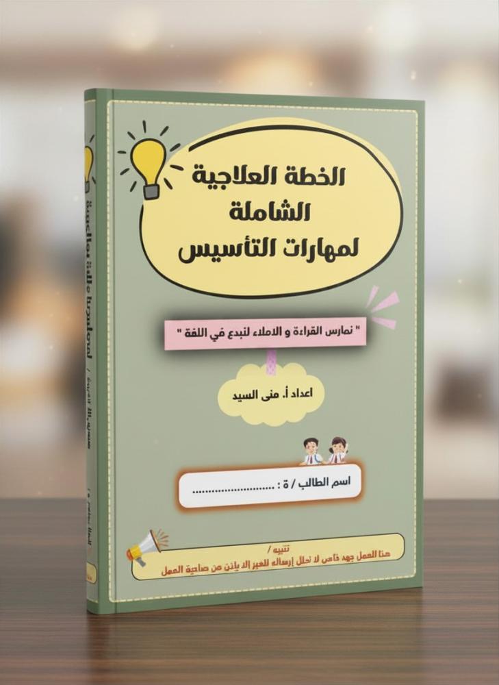 الخطة العلاجية الشاملة للمهارات (غير مطبوع))