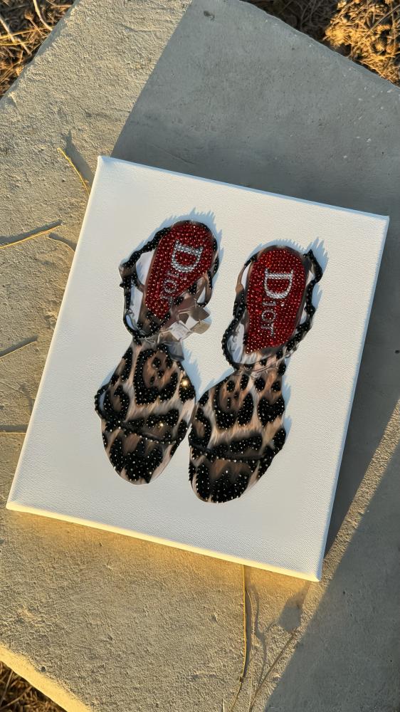 Dior cheetah heel kit - Medium size