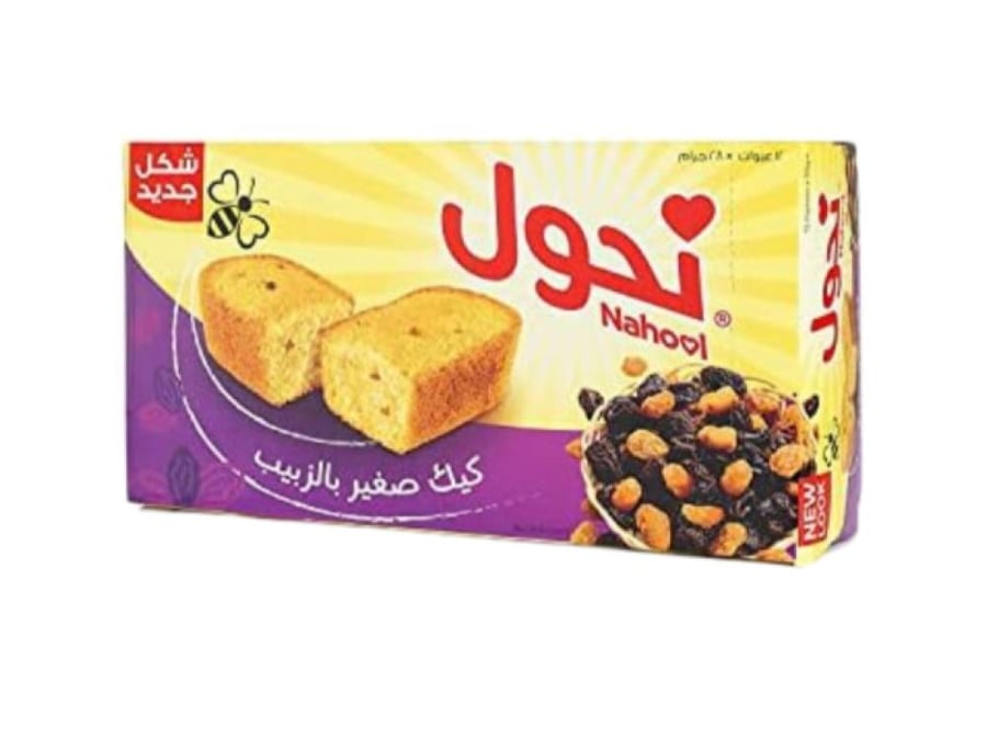 كيك نحول بالزبيب