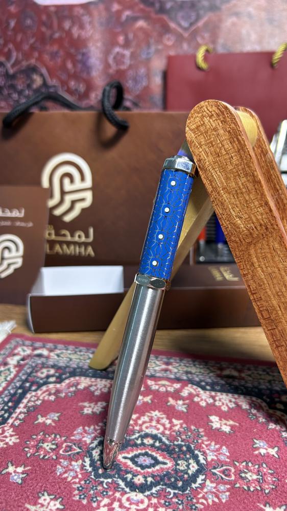 قلم كارتير سداسي فيروزي
