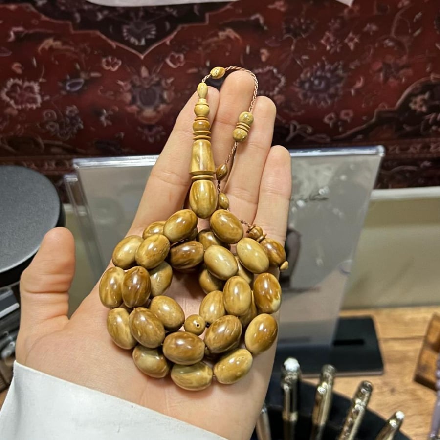 سبحة ثمر الكوك الطبيعي