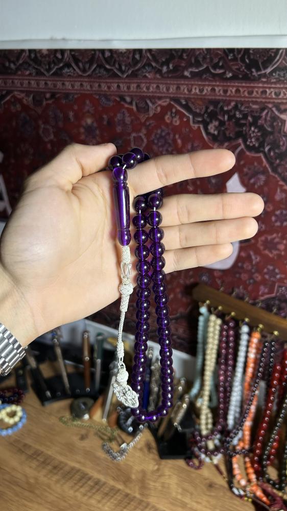 بكلايت خزامي شفاف بطربزونه بيضاء
