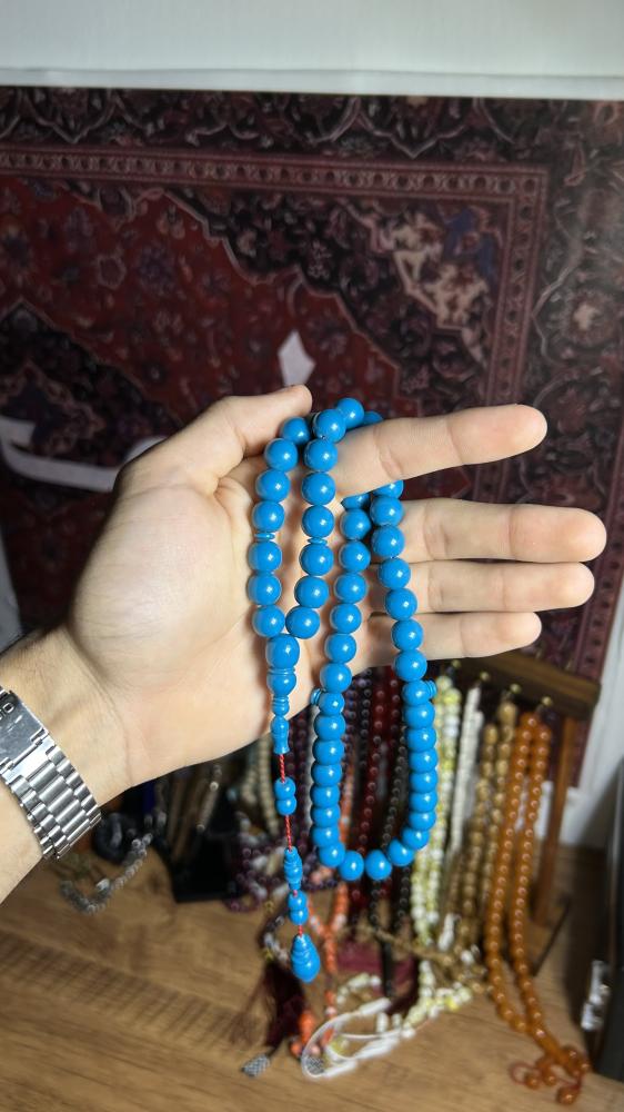 سبحة بولنج ازرق