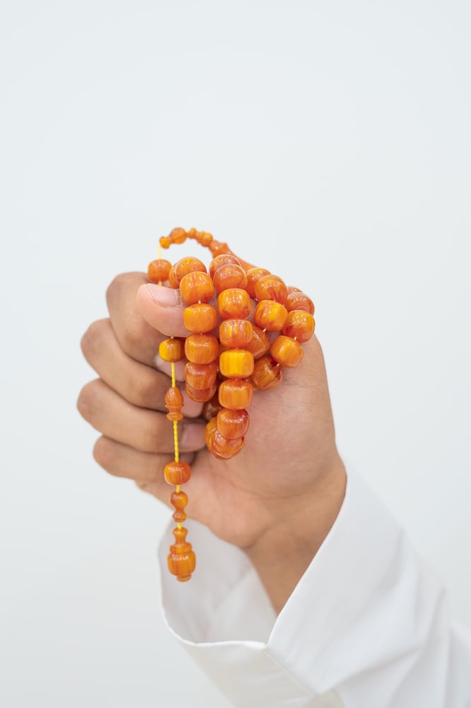 Fatoran rosary with engraved ownership