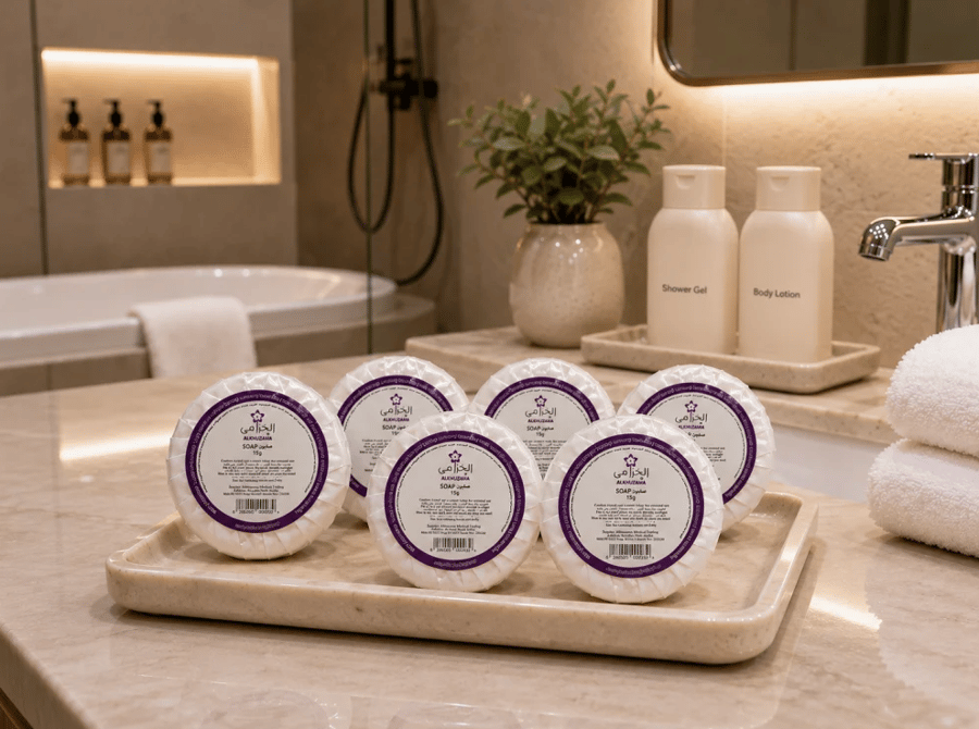 صابون فندقي رائحة اللافندر 15 جم شدة 25 حبة