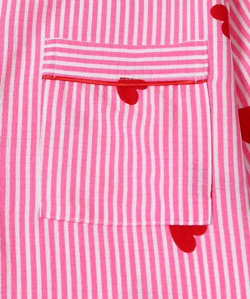 Striped hearts
