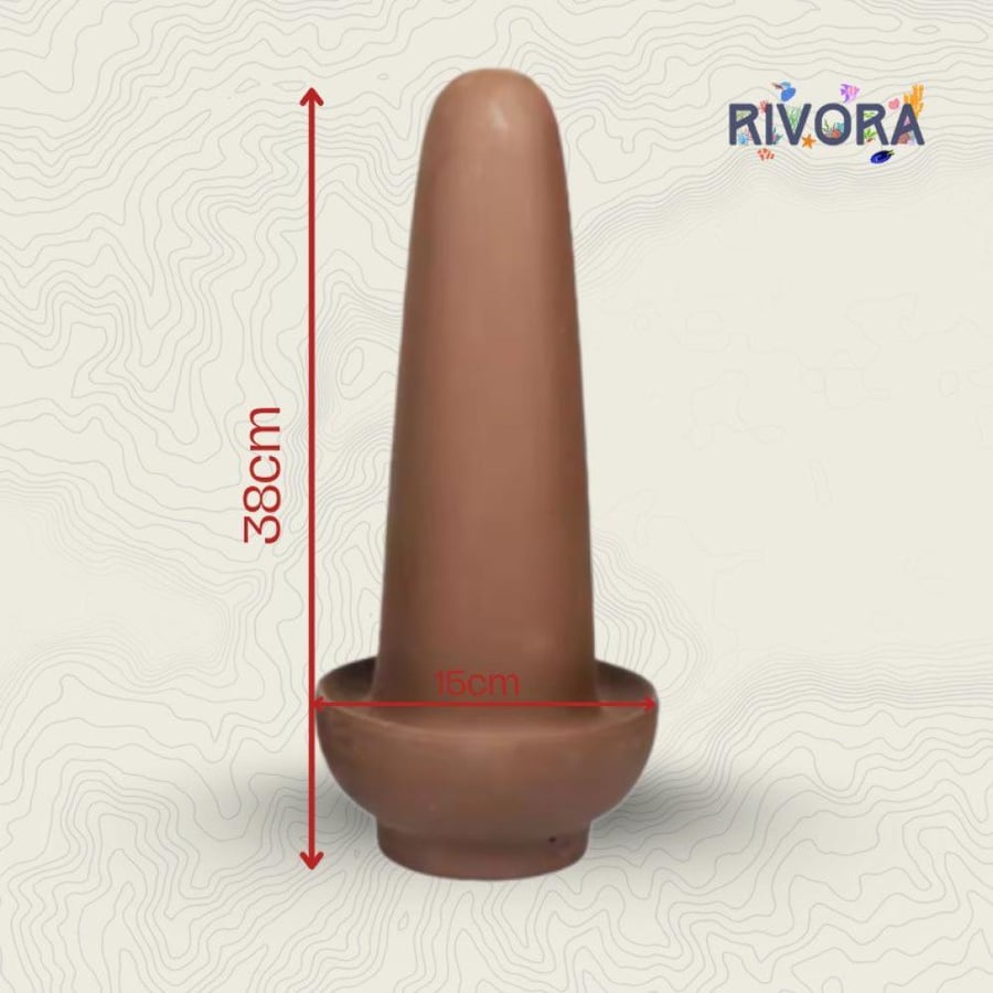 قمع سيراميك لتفريخ الأسماك 38 سم - Ceramic Breeding cone 38cm for Fish