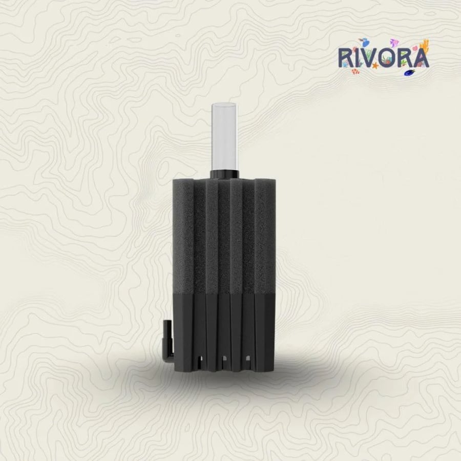 فلتر إسفنجي مع حجرة ميديا قابلة للإزالة - Sponge Filter with Removable Media Chamber
