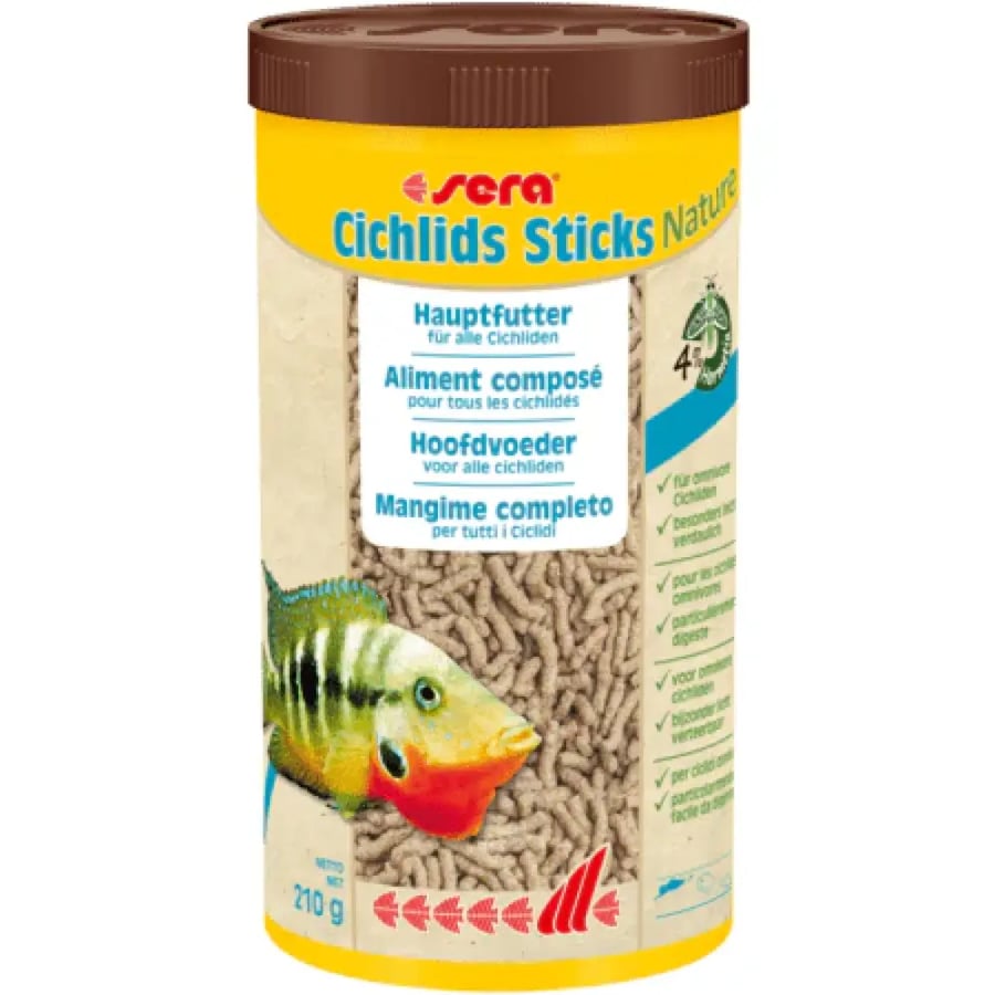 اكل أساسي لأسماك السيكلد - CICHLIDS STICKS