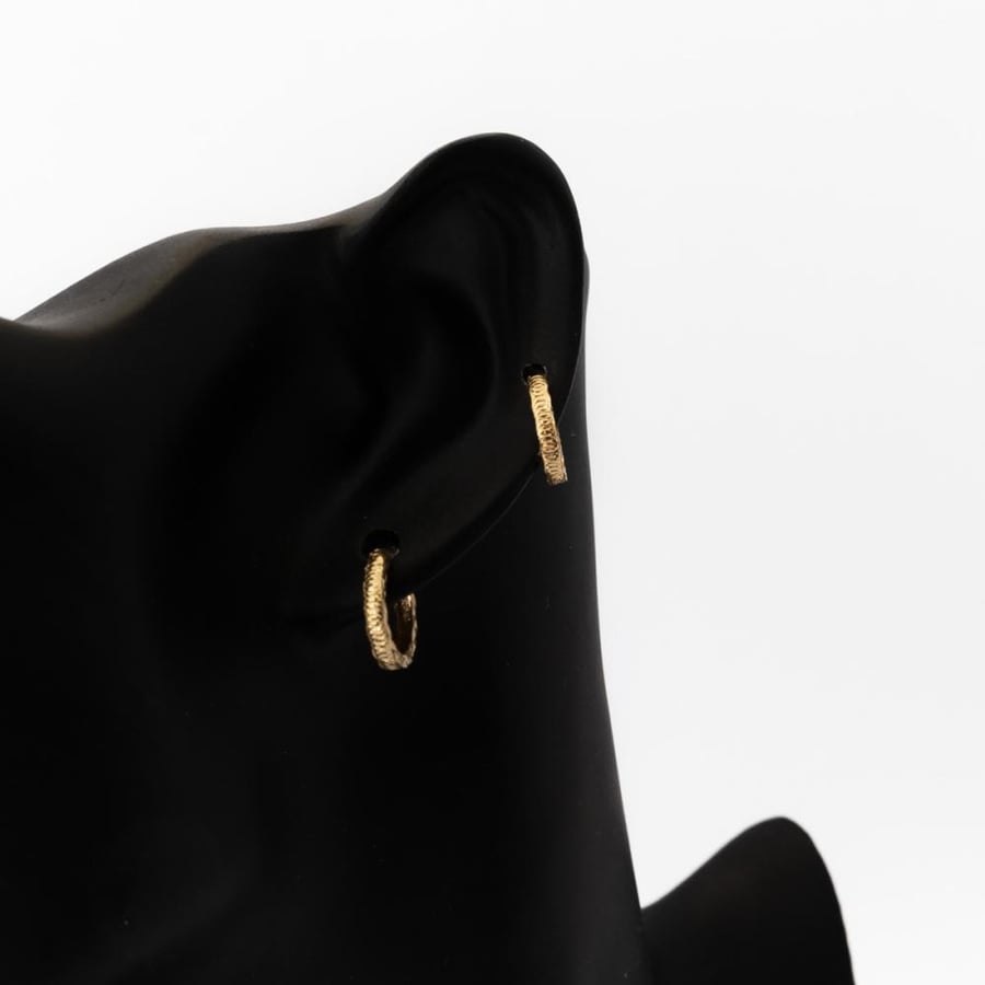 حلق ذهب عيار 18