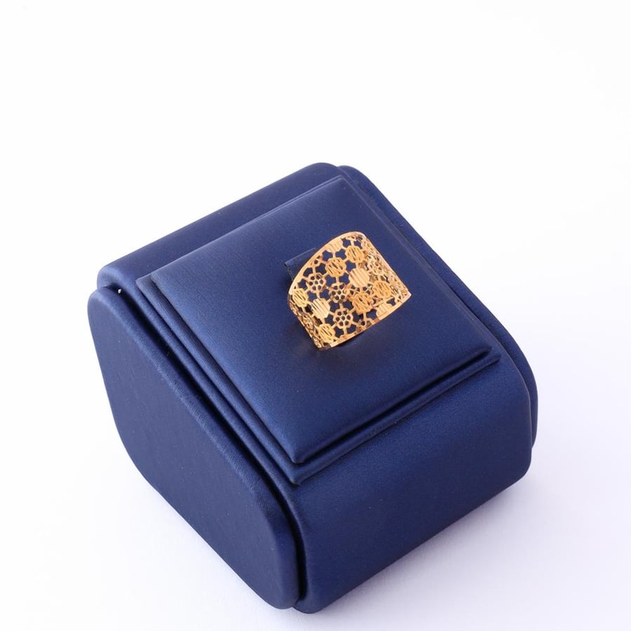 خاتم ذهب عيار 21