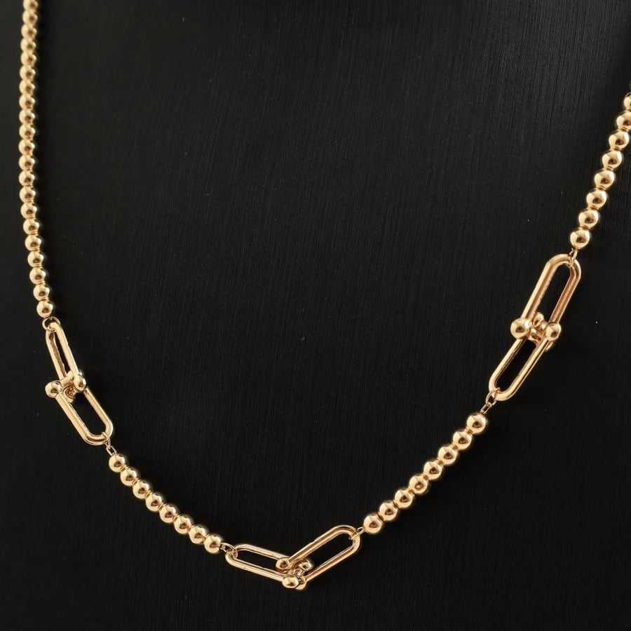 عقد ذهب ناعم ايطالي عيار 18