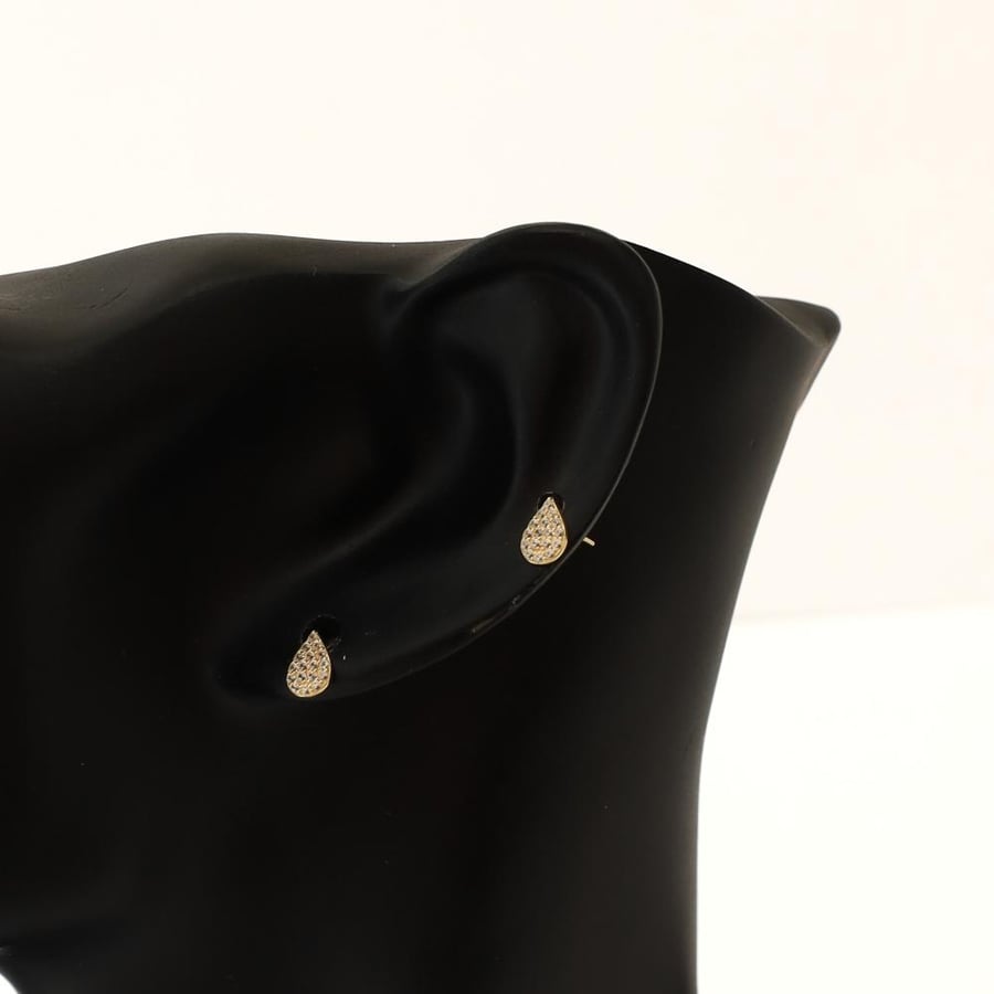 حلق ذهب عيار 18