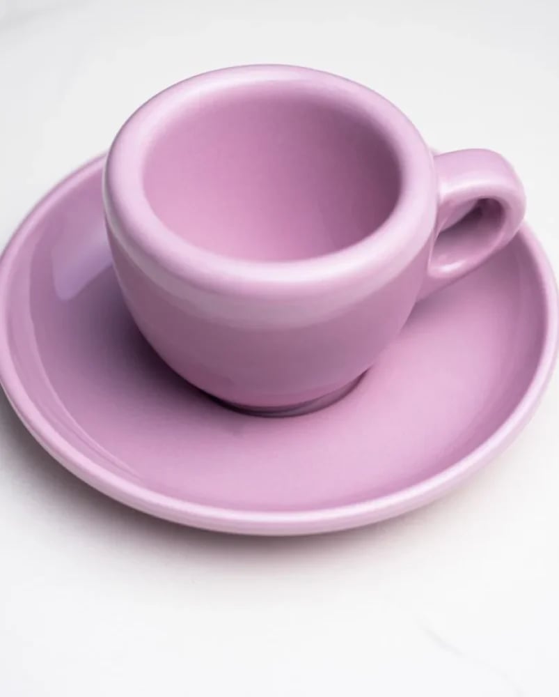 كوب اسبريسو sip وردي 60ml