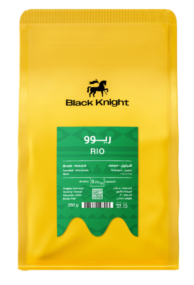 محمصة الفارس الاسود - ريوو - برازيلي - 250g