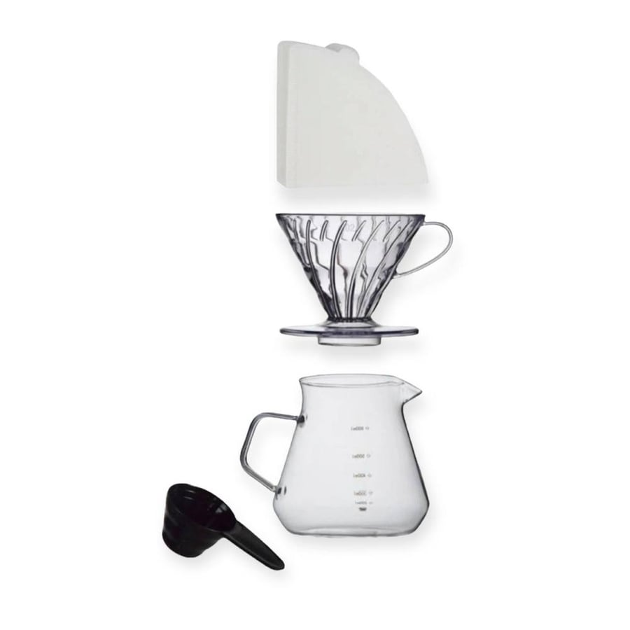 بوكس طقم التقطير - مقاس 02 | V60 Kit Coffee