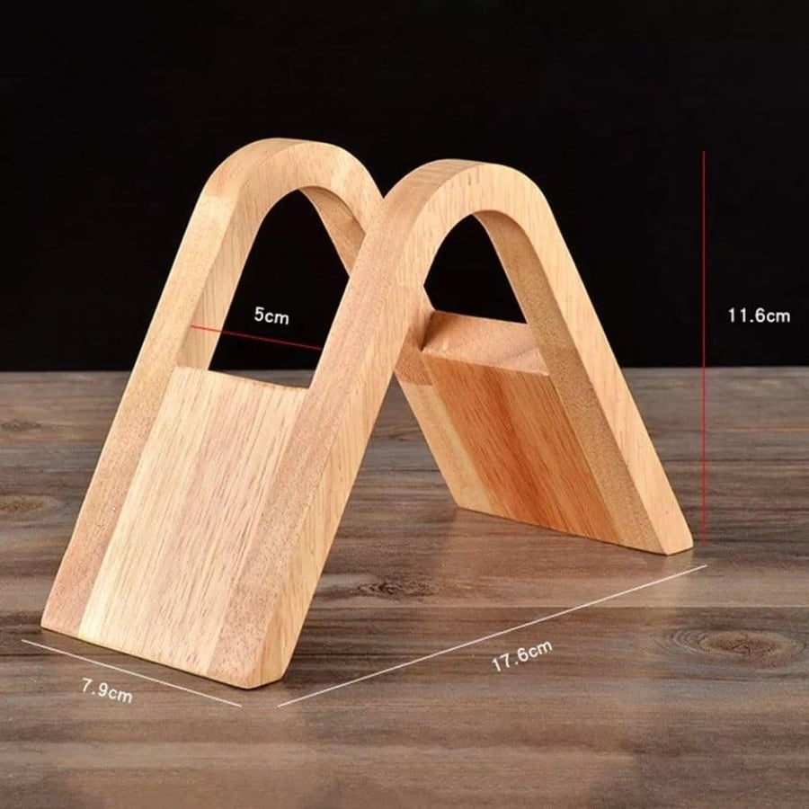 Filter paper V60 filtering holder made of wood