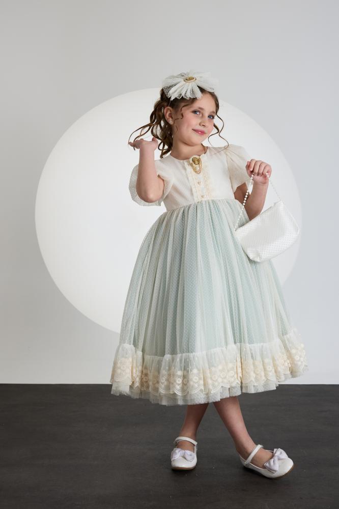 Elegant beige dress