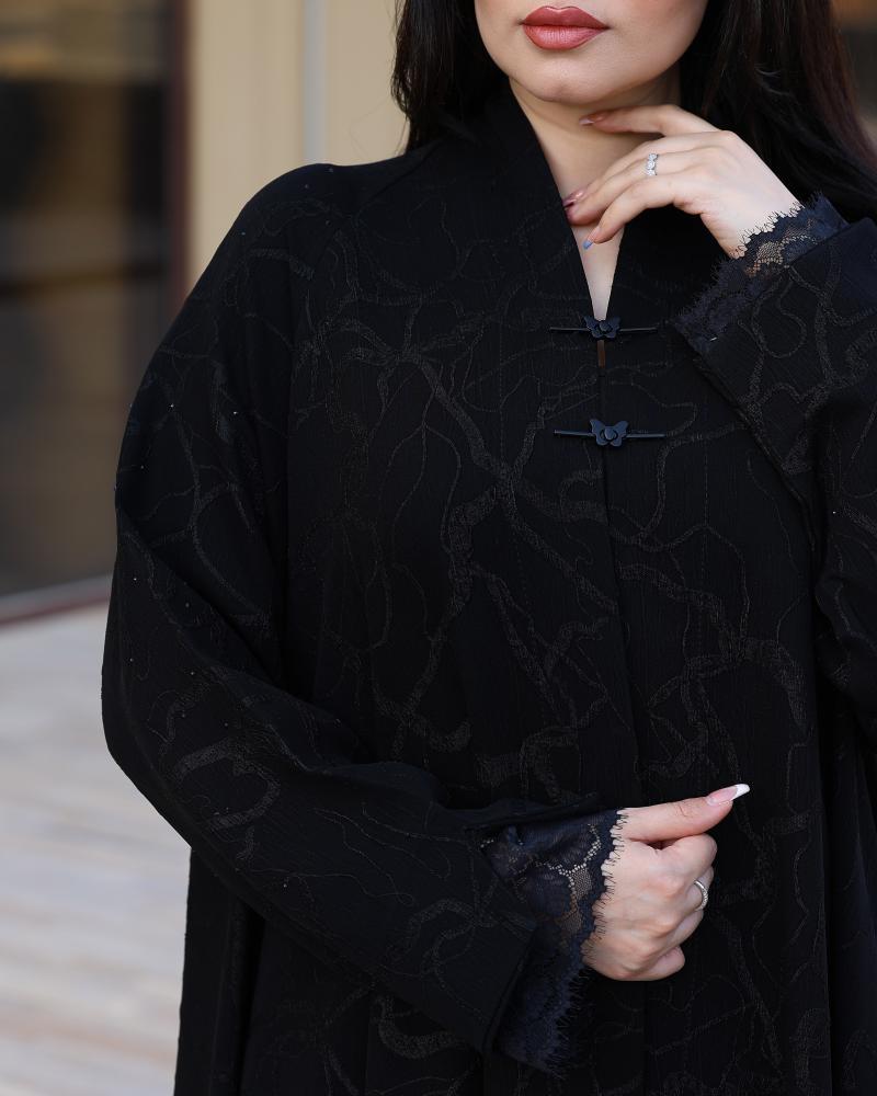عباية فراشة وكريستال