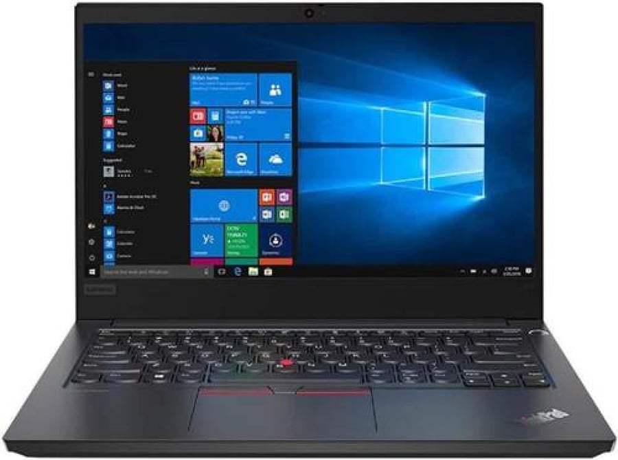 لابتوب ثينك باد من لينوفو E14 بشاشة FHD 14 بوصة ومعالج Intel Core i5-10th Gen وذاكرة DDR4 سعة 8 جيجابايت ومحرك أقراص SSD سعة 256 جيجابايت ( مجدد )أسود