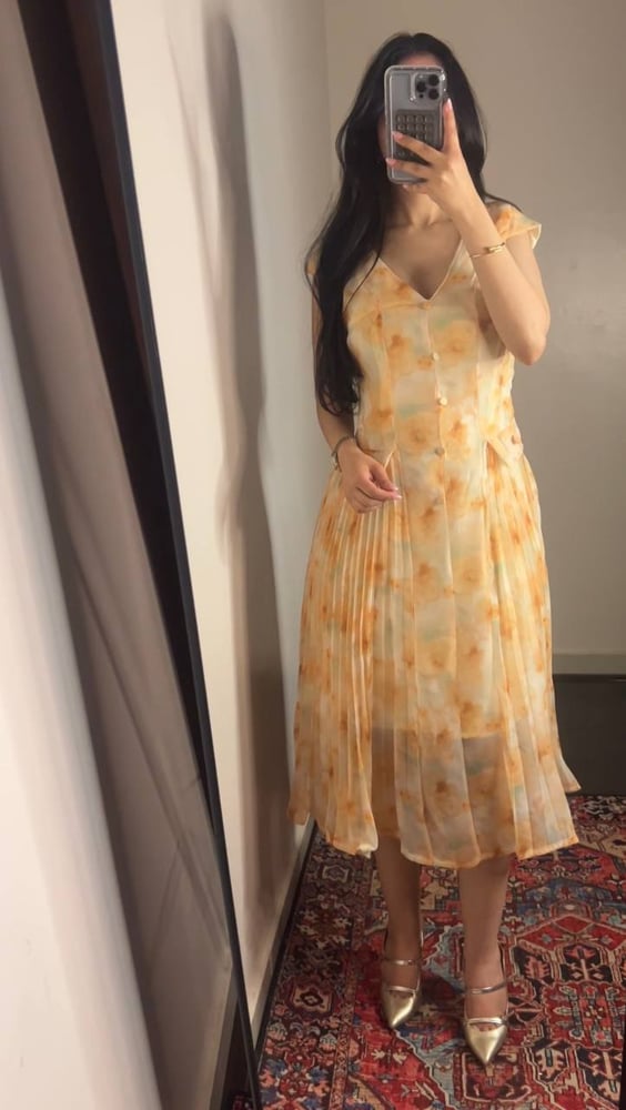 فستان مموج منجاوي