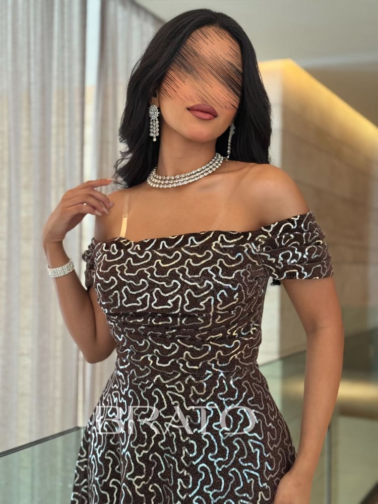 فستان ترتر لمعه