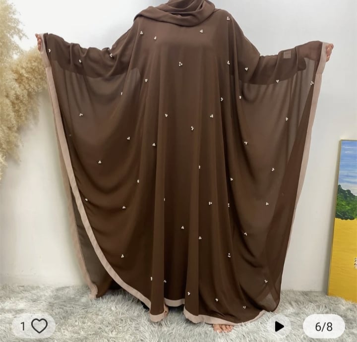 حجاب شيفون رمضان للنساء ، وشاح إسلامي ، قفطان كيمونو ، فساتين طويلة محجبة ، قفط