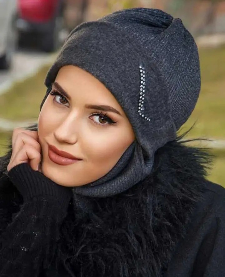 قبعة ملثمين مع الحجاب للنساء ، غطاء رأس غير رسمي ، حجاب إسلامي مريح ، معيار تركي وعربي ، إكسسوارات أنيقة