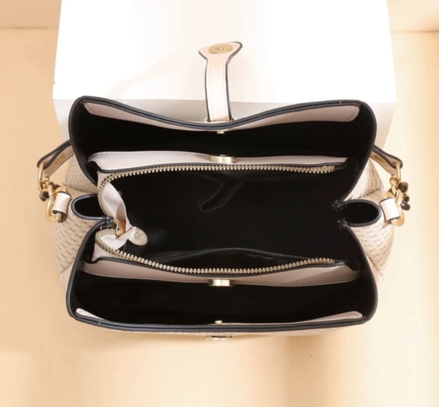 5 % حقيبة دلو كتف واحد للنساء ، حقيبة يد بسيطة ، مطبوعة ، Crossbody ، موضة ، جديد ، خريف ، شتاء ، 2023 4 | 5