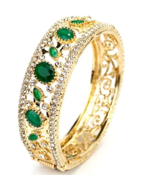 محاكاة مجوهرات النساء أساور التركية زهرة الكفة الراتنج أساور العربية العرقية العتيقة Pulseiras Feminino السيدات المفضلة هدية