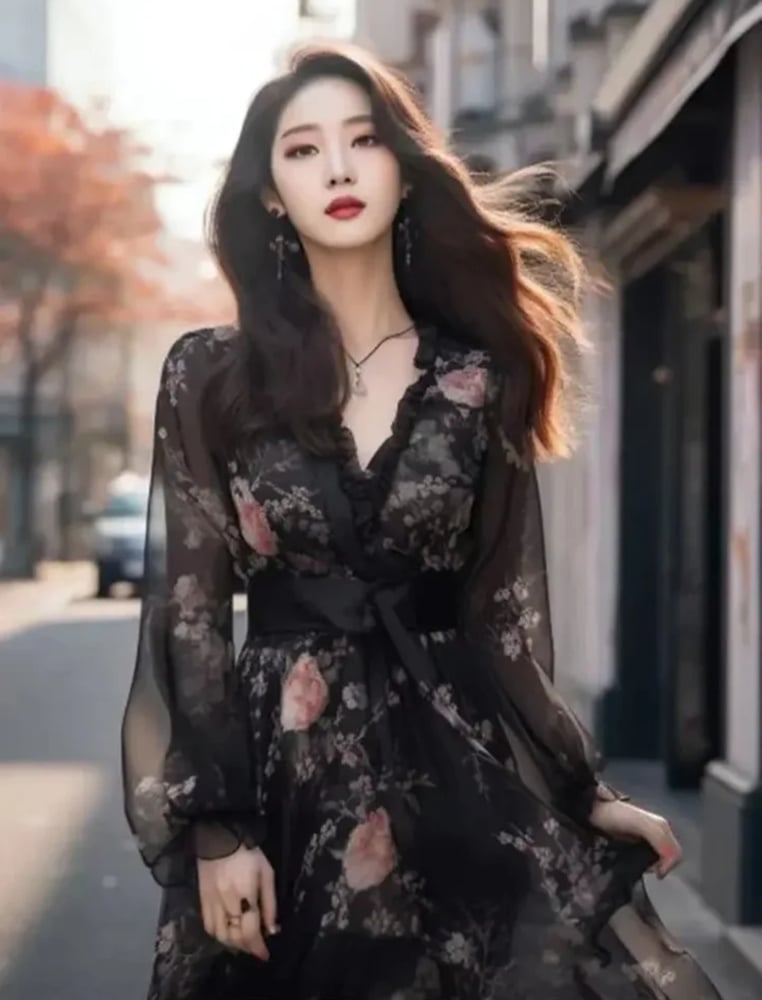 فستان اسود Bodycon