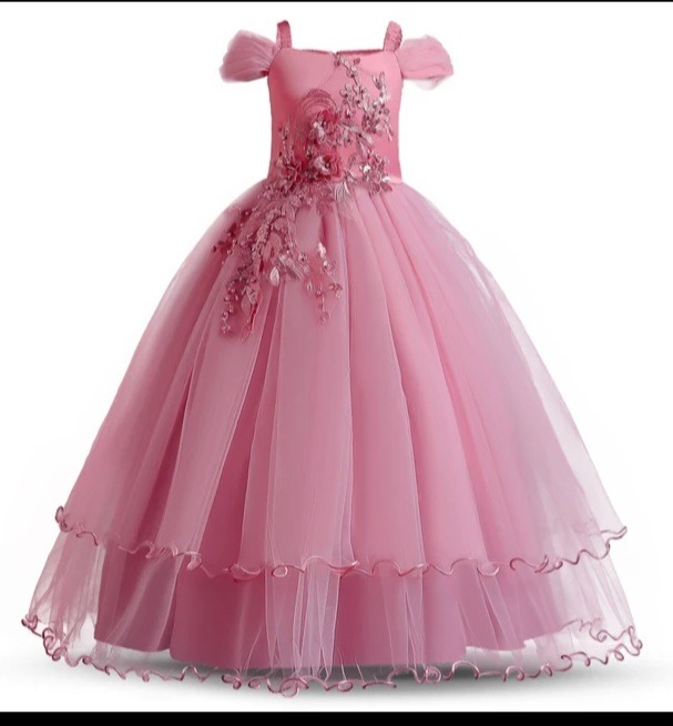 فساتين زفاف للأطفال للفتيات أنيقة أميرة الزهور ثوب طويل طفلة عيد الميلاد فستان vestidos infantil حجم 6 12 14 سنة