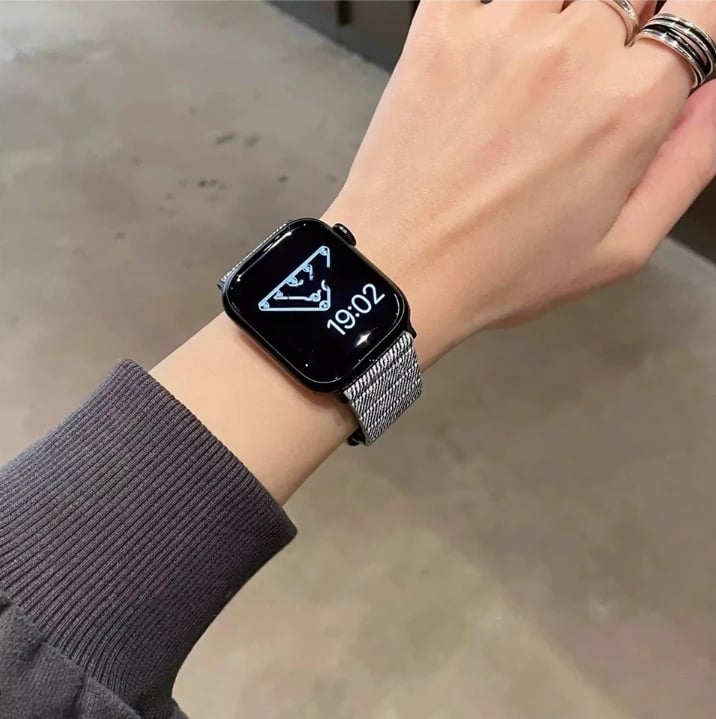 إن الدنيم سوار كاجوال ناعم لساعة أبل ، مشبك مغناطيسي شتوي ، ألترا iWatch ، 9 ، 8 ، 7 ، 6 ، 5 ، 4 ، 3 ، 2 ، SE ، 41: 49 ، ‏ 45 ، ‏ 44 ، ‏ 42 ، ‏ 40 ، ‏ 38